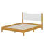 Lit minimaliste en bois avec tête de lit Boucle