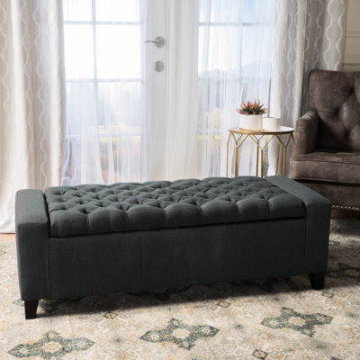 Dark Grey With Extra Storage Space Keeps Your Home Clean For Clutter Control 20.50”D 51.00”W 16.66”H Tidy