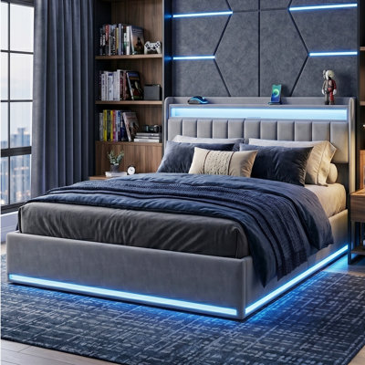 Upholstered Ottoman Bed