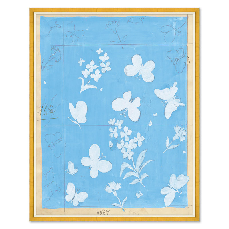Patchouli " Patchouli " by Paule Marrot, Gold Framed, 54" H x 43" W
