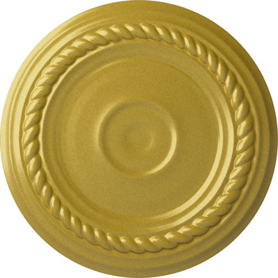Médaillon de plafond H 7,875 po x l 7,875 po Alexandria