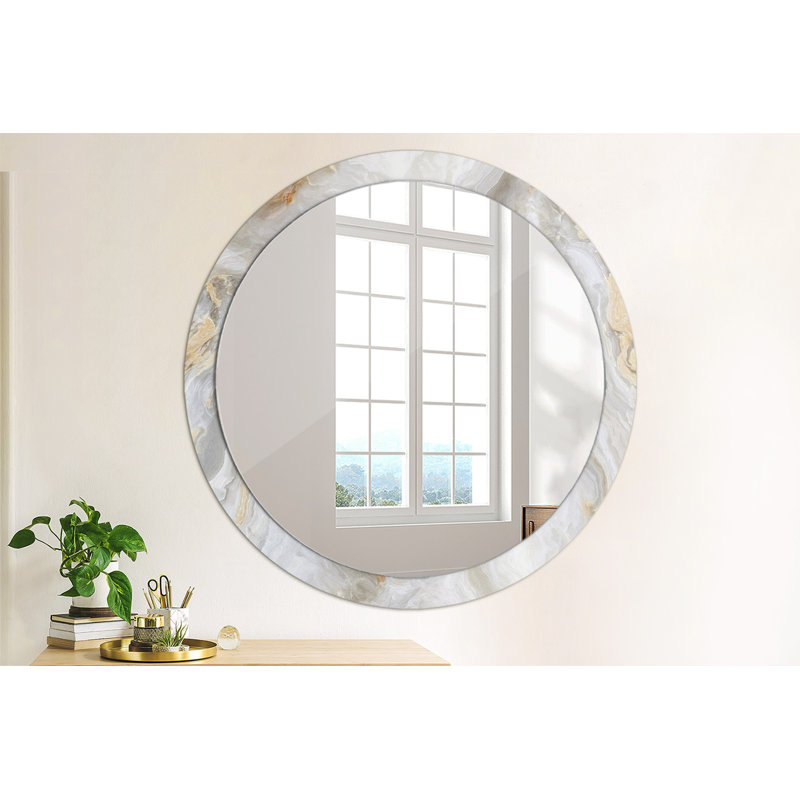 Huldar Glass Flat Wall Mirror