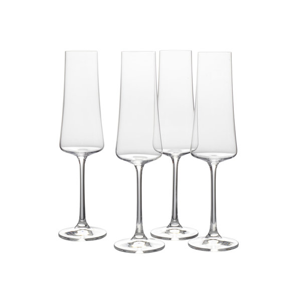 Mikasa Aline 10 oz. Champagne Flutes | Wayfair