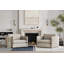 Fauteuil d'appoint en tissu performance Katherine-241146749