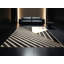 Tapis rayé noir doux et moelleux-757346889