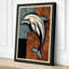 Leaping Dolphin Mid-Century - Wrapped Canvas-1041829194-1041829234