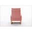 015-Teddy Fabric Rocking Chair With Right Pocket For Indoor