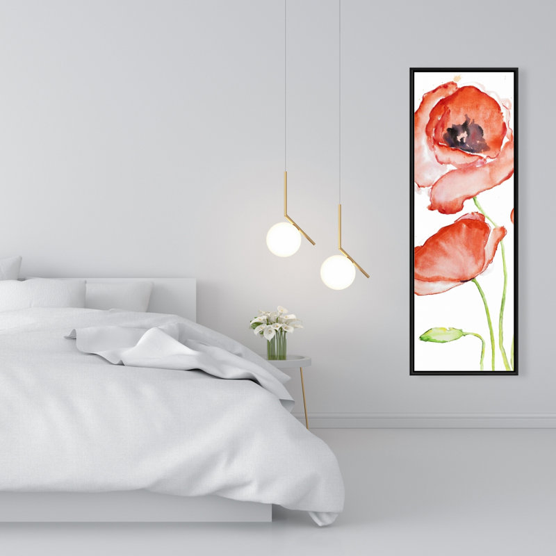 «Watercolor Poppies» sur