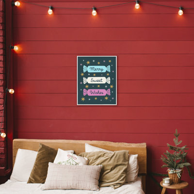 «Merry Sweet Wishes Candies», estampe numérique, design par Jessica Beck