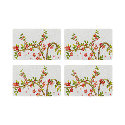 Cherry Blossom Pebble 17.5" Vinyl Placemat