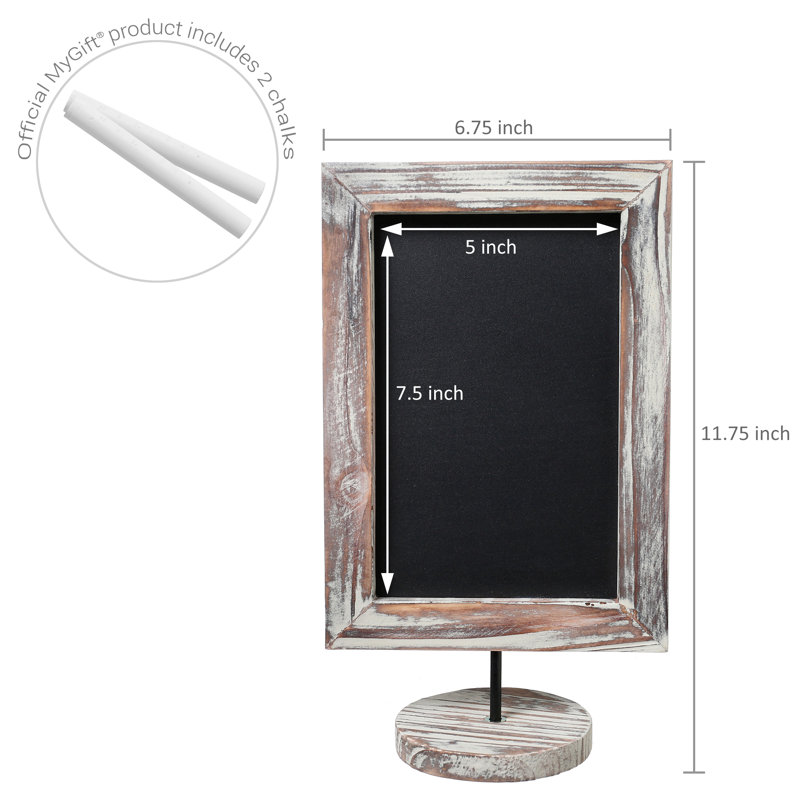 Ensemble de tableau noir brûlé, Brun pâle