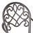 3Pc Cast Bistro Set W Ice Bucket