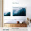Structure en verre Lilie Blue