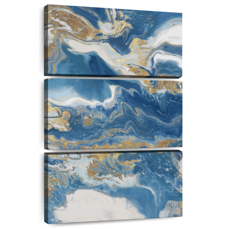Avery Fluid Memories I, 65" H x 42" W