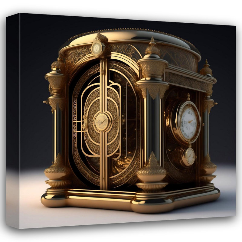 " Time Machine Rca " by Stephen Chambers, 15" W x 15" H