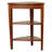 Shield Solid Wood Tier Corner Table-1491701375