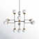 Newport 12 - Light Dimmable Sputnik Modern Linear Chandelier