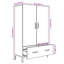 Jeromie Highboard 70x31x115 cm Engineered Wood-779955467