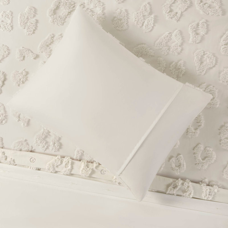 Animal Chenille Duvet Cover Set, Full Duvet Cover + 2 Additional Pieces