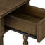 Table d'appoint, table de bout à 2 niveaux, table de bout, table de chevet, chambre à coucher, étroite, lampe, tiroir de rangement-1358963931-1358963929