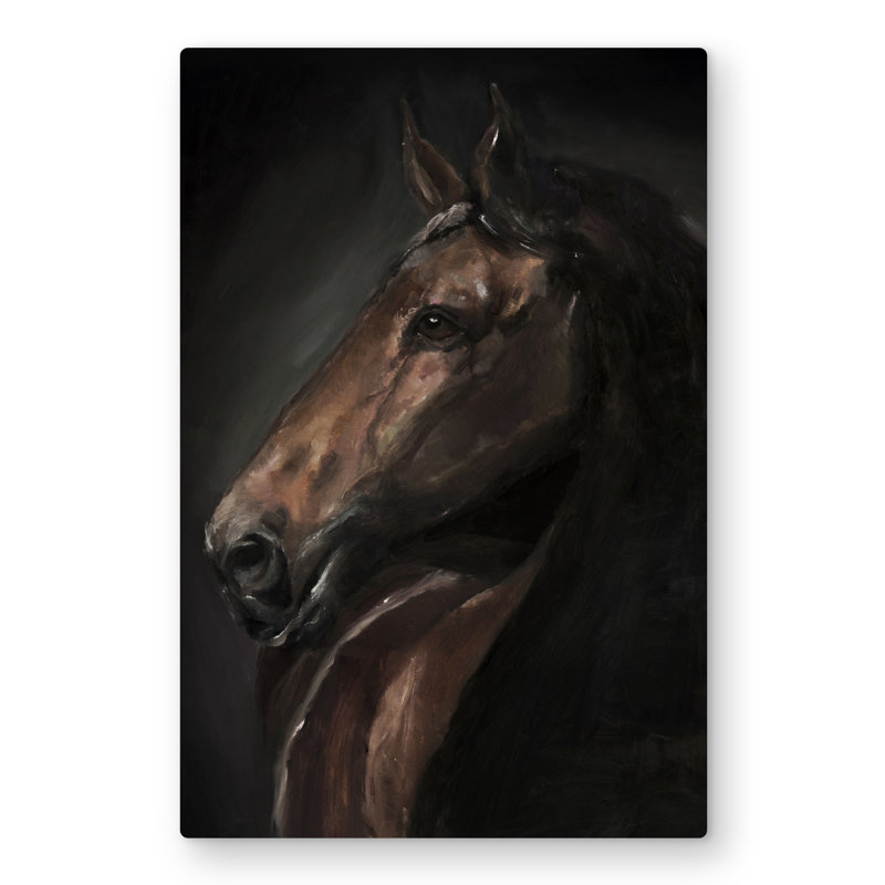 Spirit the Horse - Metal Print for Animal Bedroom Decor, 30" H x 20" W