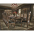 Villa Valencia 12 - Person Extendable Solid Wood Solid Wood Top Double Pedestal Dining Set