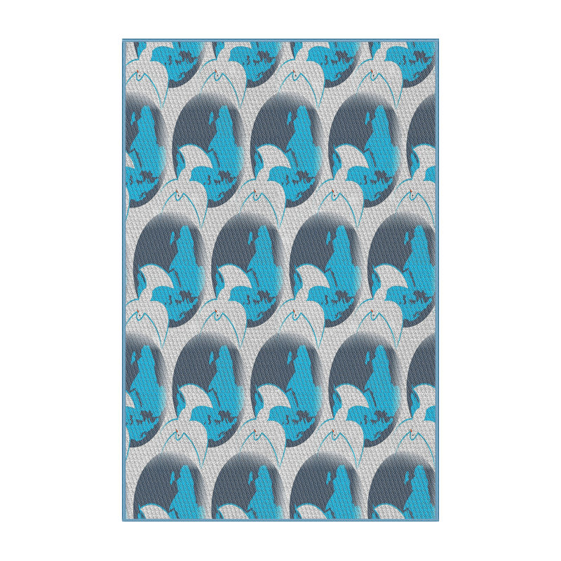 Polett Polka Dots Indoor Rug, Rectangle 3' x 5'