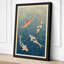 Koi in Ripples Japandi - Wrapped Canvas-1205592416-1205592417