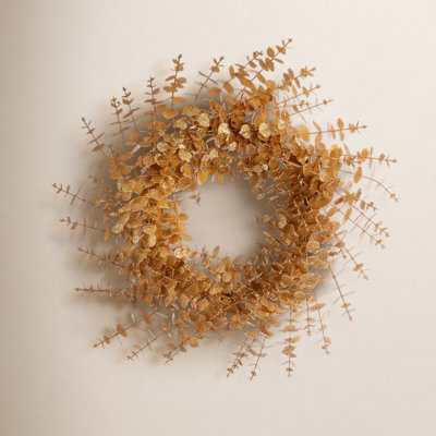 24" Eucalyptus Halloween Wreath