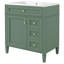 Meuble-lavabo de 30 po avec lavabo supérieur-881216867