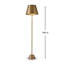 136cm Bronzed Traditional Floor Lamp