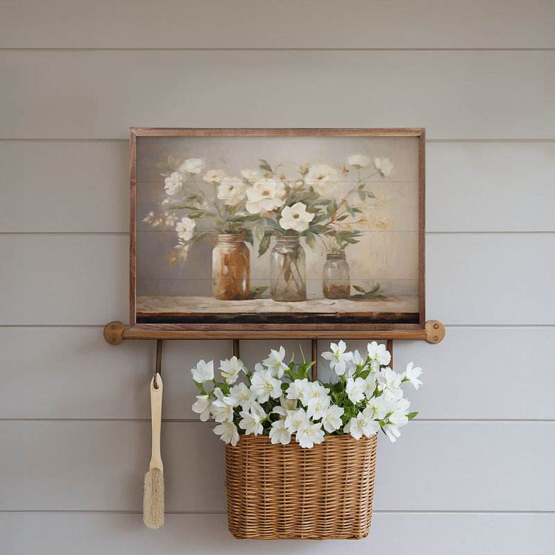 Bouquet de pots Mason par Accent Art Studio, H 5 po x l 8 po