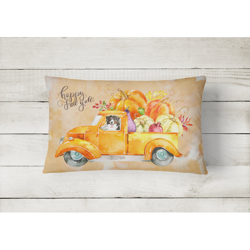  Indoor / Outdoor Lumbar Pillow, Bernese Mountain Dog