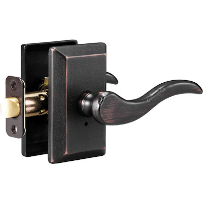 Levier de porte Sandcast, Droite, Bronze vieilli
