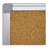 Bi-silque Visual Communication Product, Inc. No Cork Wall Metal Bulletin Board