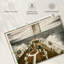 Yacht at Sea, reproduction sur toile-945642839