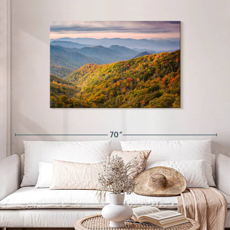 Forêt du parc national du Tennessee, H 30 po x l 45 po