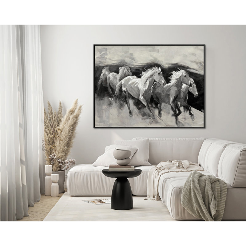Impression sur toile Stampede of Shadows