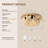 Cyriaque 20" W 4-Light Wood Bead Caged Ceiling Fan