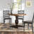 Fortville Round Solid Wood Dining Table-1805435241