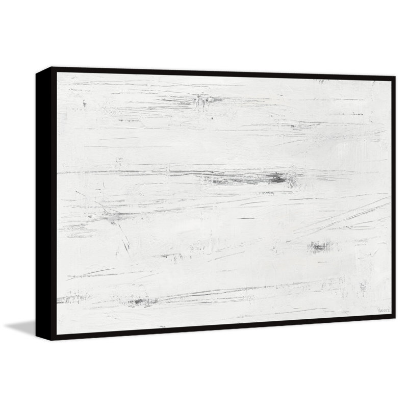 «Light Snow», reproduction sur toile encadrée, H 20 po x l 30 po x P 1,5 po