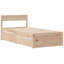 Losurdo Solid Wood Bed-315125613-315125388