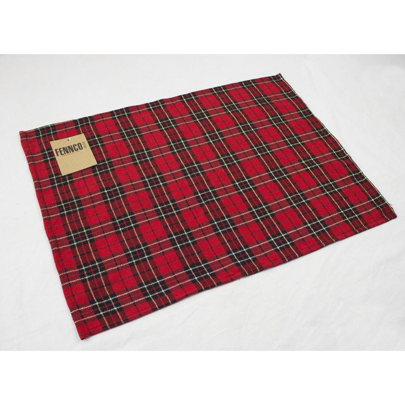 Napperons Tartan