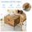 Double-drawer Bedside Table