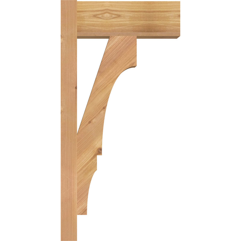 Bloc balboa rustique en bois rustique, P 12 po x H 24 po, Sapin Douglas de 5 1/2 po (lisse)