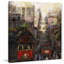 «Up and Down San Francisco», reproduction d'art sur toile tendue-20586542