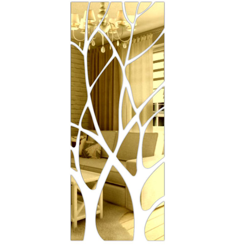Citlali Mirror, 200cm H x 70cm W, Gold