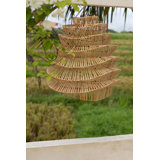 55cm H Rattan Novelty Lamp Shade ( Uno ) Natural