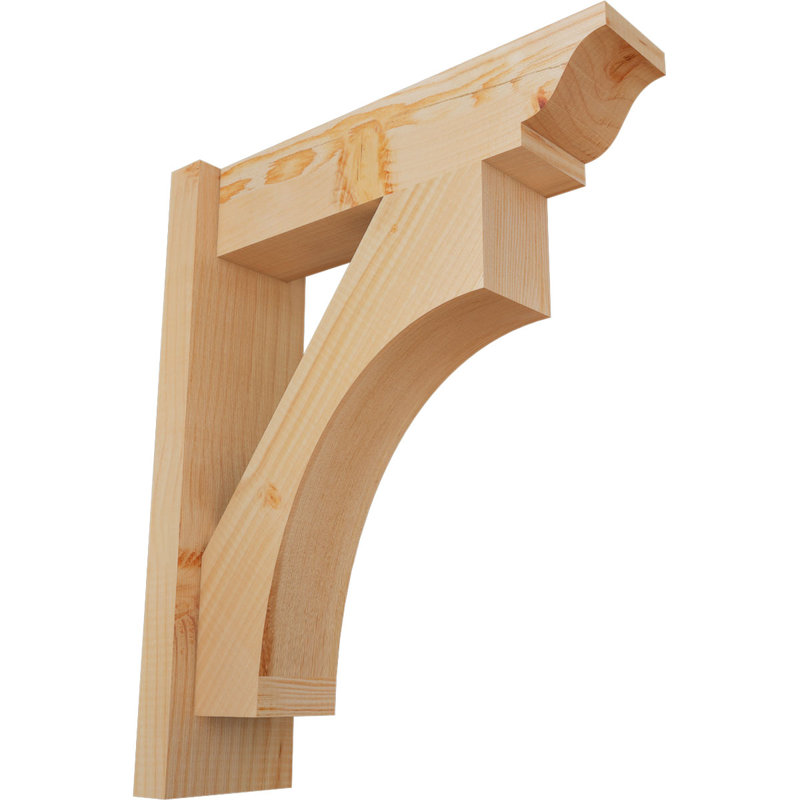 Persienne en bois Westlake, Sapin Douglas de 5 1/2 po (lisse), P 18 po x H 22 po
