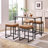 Kloud Counter Backless Industrial Stools with Footrests-1974611351-1930675150